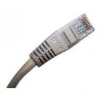 Патч-корд LANMASTER UTP TWT-45-45-0.5/6-GY вилка RJ-45-вилка RJ-45 Cat.6 0.5м серый ПВХ, фото 1