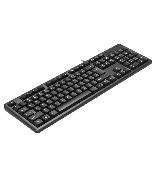Клавиатура проводная A4Tech KK-3, USB, черный