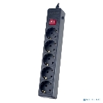 Сетевой фильтр Perfeo 'POWER+',PF_A4660 (3,0 м, 5 розеток, черный (PF-PP-5/3,0-B)), фото 1