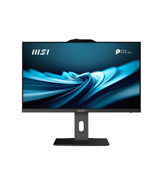 Моноблок MSI Pro AP242P 14M AiO 23,8' FHD(1920x1080)IPS AG Non-touch, Core i5-14400 (2.5GHz), 16Gb DDR5 (2x8GB), 512Gb SSD, Intel UHD,WiFi,BT,camera,WirelessKB&mouse Eng/Rus,noOS,1y w-ty,черный (9S6-AE0621-822)
