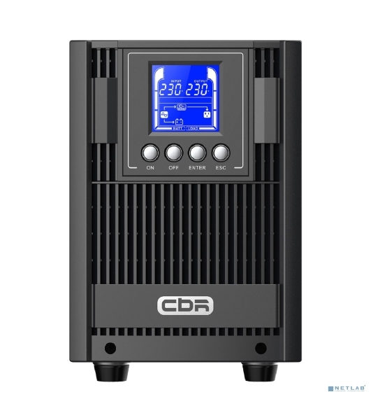 ИБП CBR ESN-1.5KT-4F-LCHERSC Online 1500VA/1500W Tower 4 x Schuko, LCD, HID-USB, RS232, EPO, SNMP slot