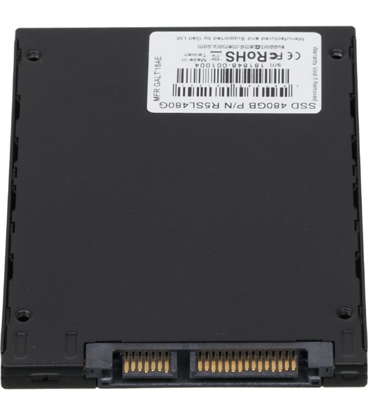 Накопитель SSD AMD Radeon R5 R5SL480G, 480Gb, 2.5', SATA III, R/W 565/527