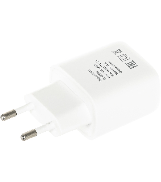 Сетевое зарядное устройство Buro BUWG1 3A QC белый