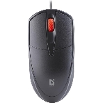 Мышь проводная Defender Icon MB-057 черный, 1000 dpi, USB, кнопки - 3, фото10