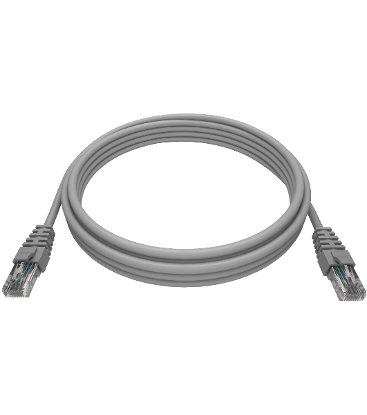 Патч-корд NTSS NTSS-PC-UTP-RJ45-5e-0.3-LSZH-GY NTSS-PC-UTP-RJ45-5E-0.3-LSZH UTP RJ-45 вил.-вилка RJ-45 cat.5e 0.3м серый LSZH (уп.:1шт) 26AWG