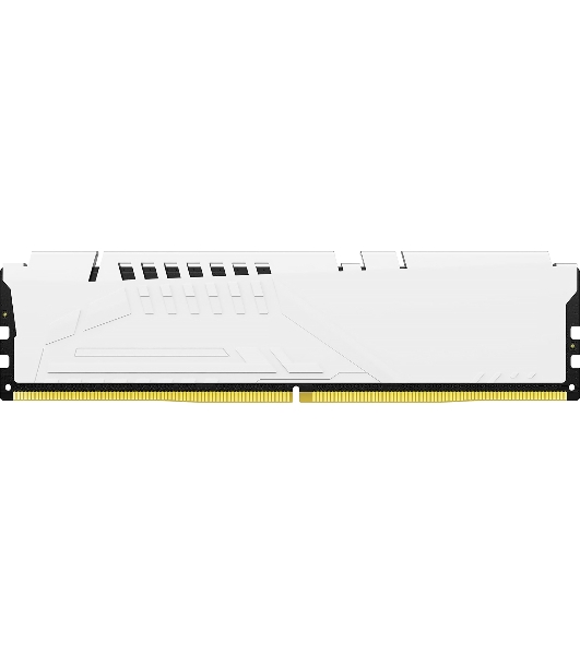 Оперативная память Kingston Fury Beast, DDR5, 32GB (2x16GB), 5200MHz, CL40, DIMM, с радиаторами, белый
