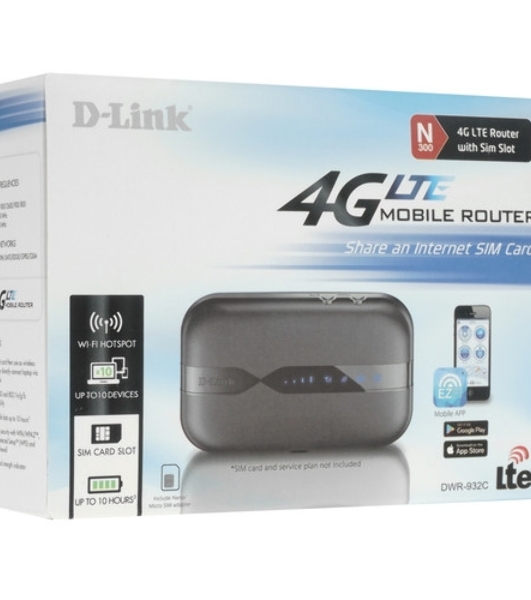 Маршрутизатор D-Link DWR-932C 4G