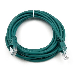 Патч-корд Buro UTP cat.5e 3м зеленый RJ-45 (m)-RJ-45 (m)