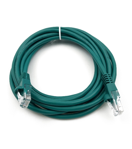 Патч-корд Buro UTP cat.5e 3м зеленый RJ-45 (m)-RJ-45 (m)