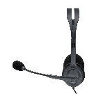 Гарнитура Logitech H111 чёрный, проводная, 3.5 мм, фото24