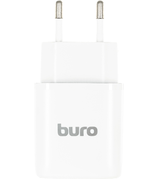 Сетевое зарядное устройство Buro BUWG1 3A QC белый