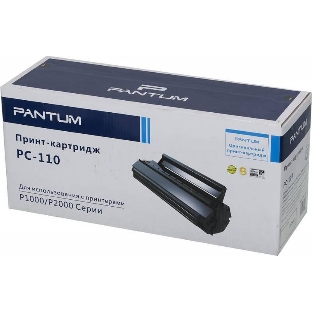 Картридж лазерный Pantum PC-110 черный для Pantum P1000/P2000/P2050/5000/5005/6000/6005 (1500 стр.)