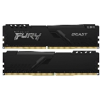 Оперативная память Kingston Fury Beast, DDR4, 64GB (2x32GB), 3200MHz, CL16, DIMM, черный, фото15