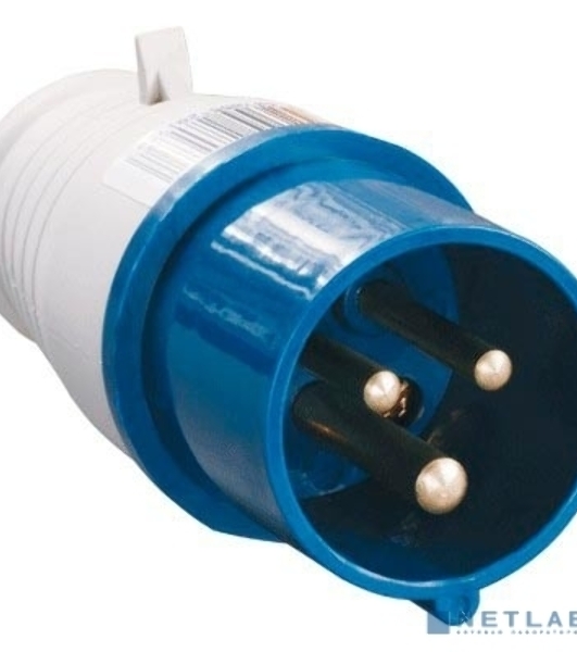 Вилка эл. каб. 32А 2P+PE 220В IP44 ССИ-023 IEK PSR01-032-3