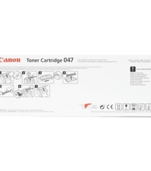 Картридж лазерный Canon 047 BK черный (1600 стр.) для Canon LBP112/LBP113W