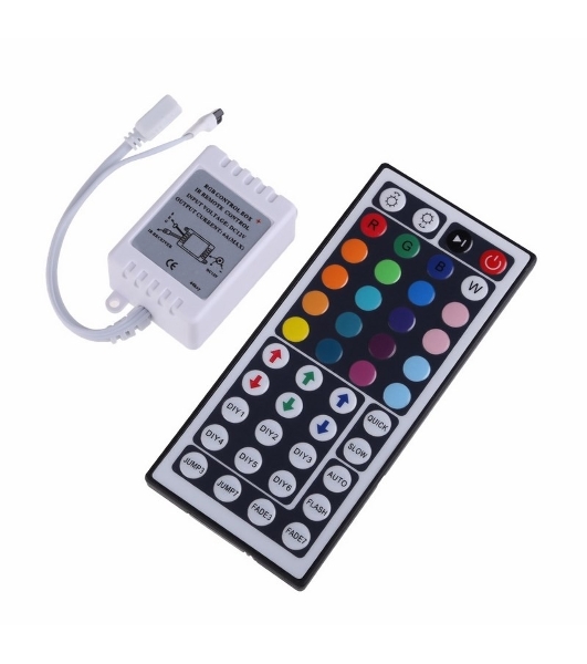 Мини контроллер LED ИК(IR) 72 W/144 W, 44 кнопки, 12 V/24 V