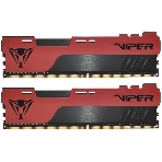 Оперативная память Patriot Viper Elite II, DDR4, 16GB (2x8 GB), 3600 MHz, CL20, DIMM, радиатор, красный, черный, фото17