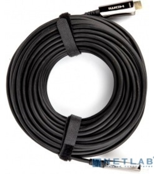 Активный оптический кабель HDMI 19M/M,ver. 2.0, 4K@60 Hz 20m VCOM