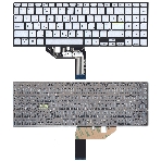 Клавиатура для ноутбука Asus VivoBook X513E серебристая, фото3