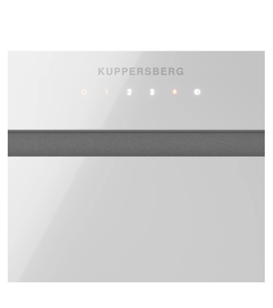 Вытяжка встраиваемая Kuppersberg Inflat 60 W белый, 60 см, 780 куб. м/ч, 65 дБ