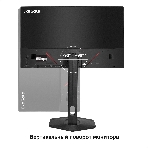 Монитор 23.8' ExeGate ProSmart EH2400C (IPS LED Grade A+, FHD, 1920x1080@100Гц, 16:9, 250cd/m2, 1000:1, 178°/178°, 3-5ms, audio-out, Speakers, D-Sub, HDMI, DisplayPort, кабель HDMI 1,5м, VESA, регулировка высоты (HAS), регулировка наклона (tilt), поворот экрана (swivel), поворот экрана на 90° (pivot), чёрный), фото8