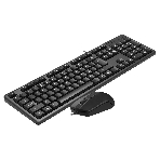 Комплект клавиатура+мышь A4Tech KK-3330 проводной, USB, 1200 DPI, чёрный, фото26