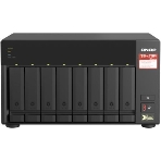 Сетевое хранилище без дисков SMB QNAP TS-873A-8G NAS, 8 trays 3,5'/2,5', 2x2,5 GbE BASE-T, 2 x M.2 NVMe 2280 slots, quad-core AMD Ryzen V1500B 2,2 GHz, 8 Gb SO-DIMM DDR4 (1 x 8 Gb) up to 64Gb (2x32 Gb), фото9
