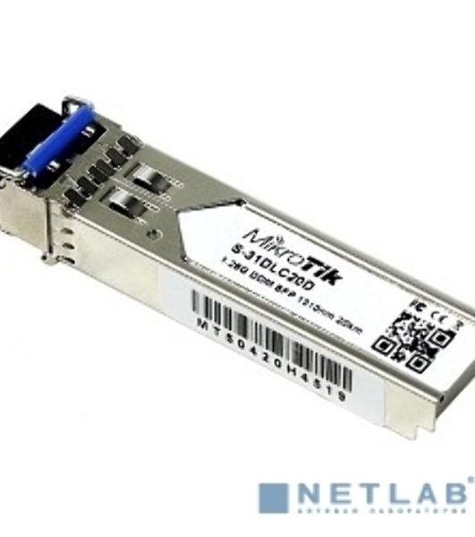 Трансивер Mikrotik S-31DLC20D SFP module 1.25G SM 20km 1310nm