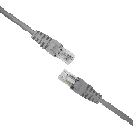 Патч-корд NTSS NTSS-PC-UTP-RJ45-5e-2.0-LSZH-GY NTSS-PC-UTP-RJ45-5E-2.0-LSZH UTP RJ-45 вил.-вилка RJ-45 cat.5e 2м серый LSZH (уп.:1шт) 26AWG, фото3