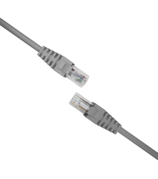 Патч-корд NTSS NTSS-PC-UTP-RJ45-5e-2.0-LSZH-GY NTSS-PC-UTP-RJ45-5E-2.0-LSZH UTP RJ-45 вил.-вилка RJ-45 cat.5e 2м серый LSZH (уп.:1шт) 26AWG