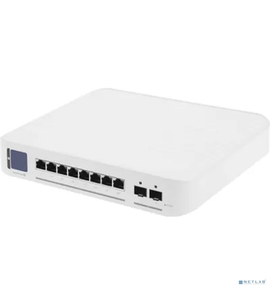 Коммутатор PoE в стойку Ubiquiti UniFi Switch Enterprise 8 PoE USW-Enterprise-8-PoE 8х 2.5G RJ45, 2х 10G SFP+, раздача 120 Вт