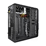 Компьютерный корпус Miditower ExeGate XP-329S-UNS450 (ATX, БП UNS450 с вент. 12см, 2*USB, аудио, черный), фото11