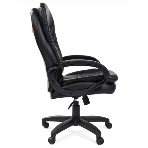 Кресло Chairman 795 LT черный, экокожа, 120 кг, механизм качания, фото7