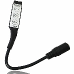 Мини контроллер LED с разьемом 5,5х2,1 мм 72/144 W, 3 кнопки, 12 V/24 V, фото 1
