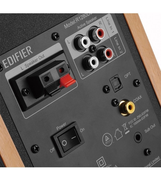 Колонки Edifier R1280DBs 2.0 коричневый 42Вт BT