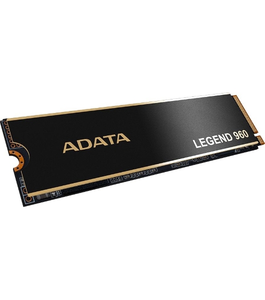 Накопитель SSD ADATA LEGEND 960, 4Tb, PCIe 4.0 x4, M.2 2280, NVMe, R/W 7400/6800, с радиатором