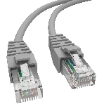 Патч-корд NTSS NTSS-PC-UTP-RJ45-5e-2.0-LSZH-GY NTSS-PC-UTP-RJ45-5E-2.0-LSZH UTP RJ-45 вил.-вилка RJ-45 cat.5e 2м серый LSZH (уп.:1шт) 26AWG, фото2