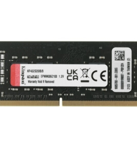 Оперативная память Kingston Fury Impact, DDR4, 8GB (1x8GB), 3200MHz, CL20, SO-DIMM