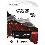 Накопитель SSD Kingston 512Gb M.2 KC3000 SKC3000S/512G (PCI-E 4.0 x4, up to 7000/3900Mbs, 3D TLC, NVMe, 400TbW, Phison E18, 22х80мм, LP heatsink), фото8