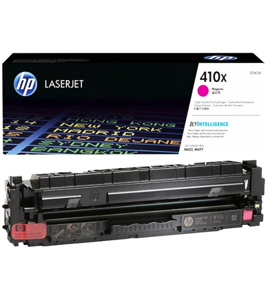 Тонер Картридж HP 410X CF413X пурпурный для HP LJ Pro M452/M477 (5000 стр.)