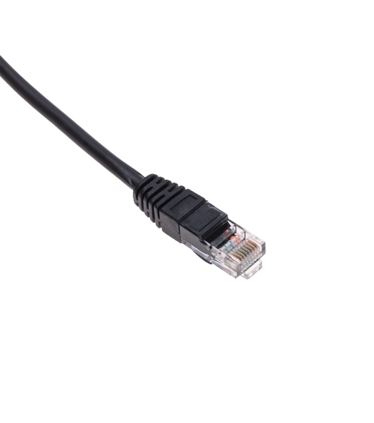 Патч-корд U/UTP Rexant cat.5e, RJ45-RJ45, 26AWG, ZH нг(А)-HF, черный, 0,3 м