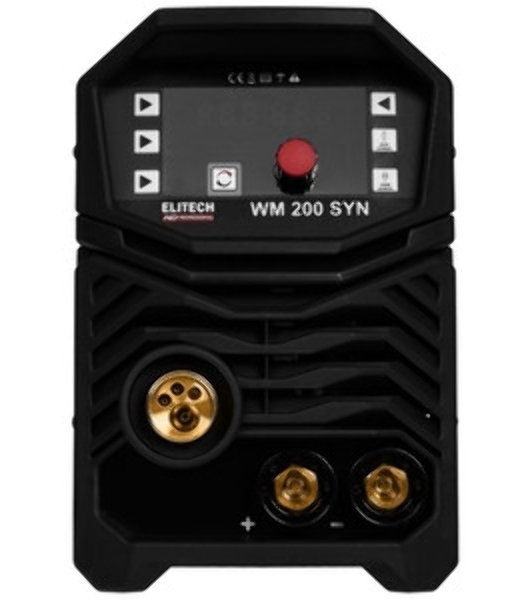 Сварочный аппарат Elitech WM 200 SYN инвертор ММА/TIG MIG/MAG 4.6кВт
