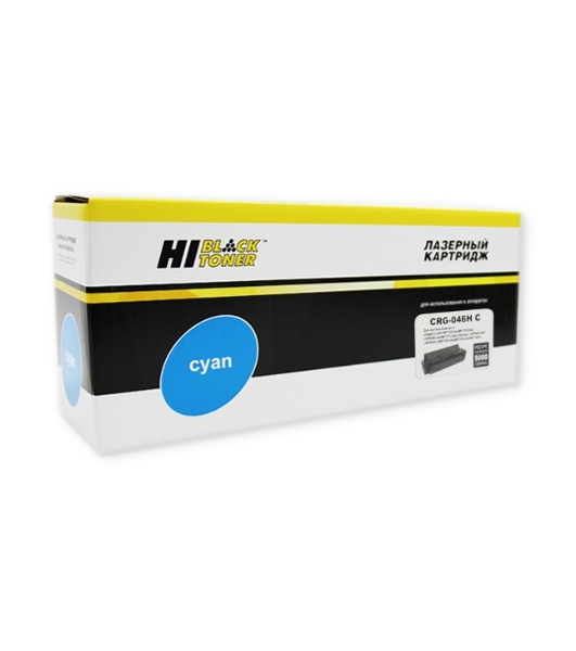 Картридж Hi-Black (HB-CRG-046H C) для Canon LBP-653/654/MF732/734/735, C, 5K