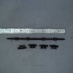 Вал выхода из печи в сборе Samsung/HP ML-2160/2165/SCX-3400 (JC91-01070A), фото 1