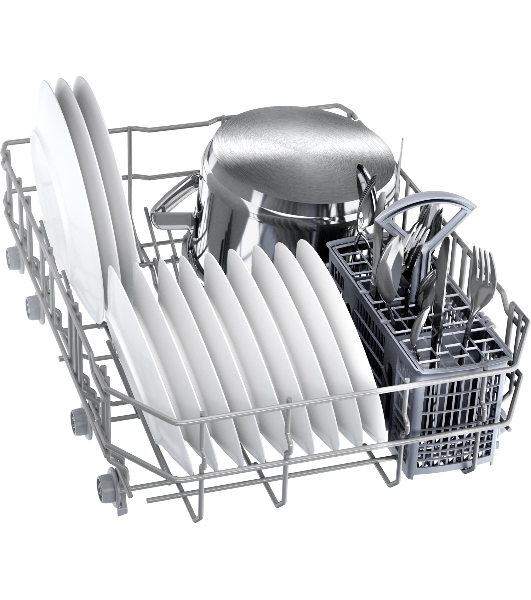 Встраиваемая посудомоечная машина Bosch SPV2IKX10E, черный, 44.8 см, 9 компл., 48 дБ, класс A+