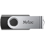 Флешка USB Netac U505 (NT03U505N-064G-20BK), 64Gb, USB 2.0, R/W 70/30, черный/серебристый, фото9