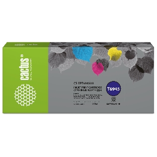 Картридж струйный Cactus CS-EPT694500 (T6945) черный матовый (675 мл) для Epson SureColor SC-T3000/T3070/T3200/T5000/5200