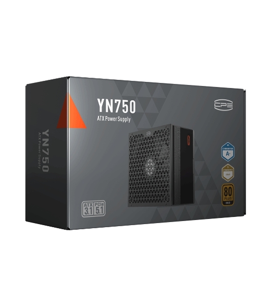 Блок питания PCCOOLER, 750W 80 PLUS Gold (ATX, 3.1, PCIe 5.1 600W, Full modular, 1x24(20+4)pin 550мм, 2xCPU 8(4+4)pin 650мм, 3xPCIe 8(6+2)pin 500мм, 1x12V(2x6) 12+4pin 650мм, 3xSATA*3+MOLEX4pin*1 450+120+120+120мм, Active, 135x135мм, 150x150x86мм, APFC, OVP, UVP, OCP, SCP, OTP, OPP, SPD)