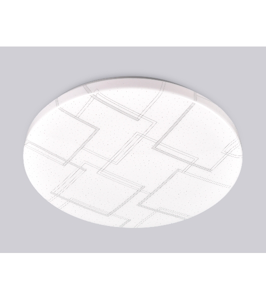 Потолочный светодиодный светильник Ambrella light FZ1032 WH белый 30W 6400K D370*55 (Без ПДУ)