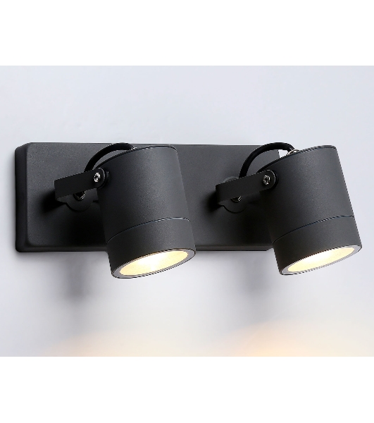Светильник Ambrella light ST3887/2 GR серый IP54 GU10/2 max 35W 250*80*85